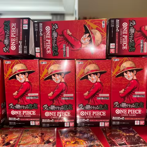 2026 In Stock One Piece Op13 Series Japanese Version Card Game Romance Dawn Booster Box Japan Anime 