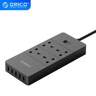 ORICO Light Socket AC Outlet 5 USB Electrical Socket Extension Power Strip For Home Office 4AC Outle