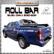 Isuzu D-Max Dmax 2020-2021 Matte Black Roll Bar 4x4 Roll Bar
