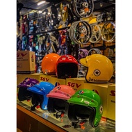 HELMET SGV TRENDY BARU WITH CAP SIZE 60CM / 62CM
