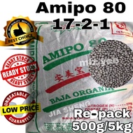 🌱BAJA SUBUR 🔥Amipo 80  NPK 17-2-1 500g🌱 Baja Kopi🌱Baja Daun🌱Baja Sayur🌱Baja Pokok