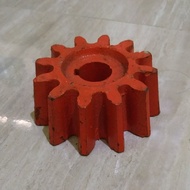 Gear gigi nanas mesin molen roda mas as 28 mm besi cor
