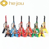 HEJOU Simulation Jack Stands, Height Adjustable Model Parts Metal Jack Stands, 3 Ton 6 Ton Lift Pair