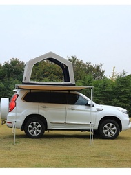 Inflatable Roof Tent for SUV MPV Travel Outdoor Soft Shell No Assembly Quick Open Car Top Tent Durab