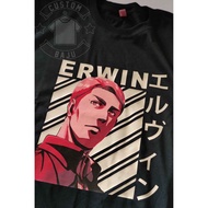 Erwin Smith Anime Shingeki no Kyojin Attack on T-Shirt TITAN 215