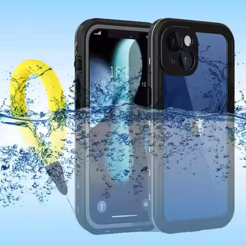 For iPhone 13Pro Max Waterproof Phone Case for iPhone 13 12 11 Pro Max XS Max XR X Underwater Diving