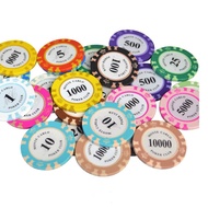 【MJ】Casino Poker Chips Casino Game Card Poker Chip Playing Card Chip