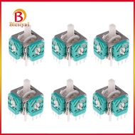 [Blesiya] 6 Pcs Replacement 3D Analog Joystick for NGC GameCube Controller Repair Part