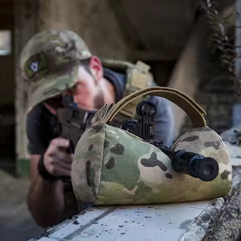 ONETIGRIS Sniper Shooting Bag Front Rear Bag Target Stand Rifle Support Sandbag Bench Unfilled Tack 