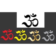 OM STICKER, OHM STICKERS FOR MIRROR, BIKE,CAR AND LORRY