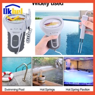 PH Chlorine Meter CL2 Measuring Water Monitor PH Chlorine Cl2 Level Meter Tester for Swimming Pool S