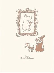 日本製 Moomin 姆明&小美 2023年 A6 手帳 日程行事曆 記事本 Little My & Moomin schedule book  diary 2023