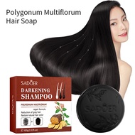 Hair Soap Polygonum Multiflorum Deep Cleaning Natural Hair Black Soap A4a0