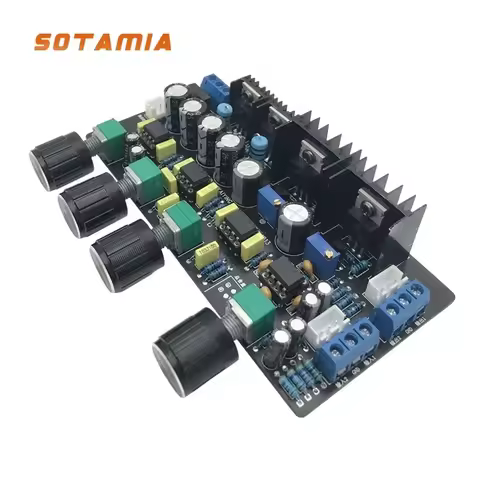 SOTAMIA NE5532 Class A Voltage Regulator Amplifier Tone Preamp Audio Board HIFI Pre-amplifier LM1036