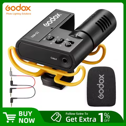 GODOX IVM-S2 gun-type microphone mobile phone micro SLR camera live recording interview condenser mi