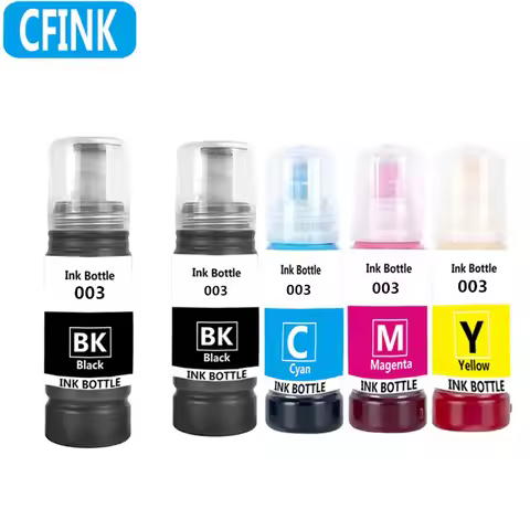 Dye Ink 003 Refill Compatible The Ink Bottle For Epson L3110 003 3110 3100 3101 3110 3150 5190 Print