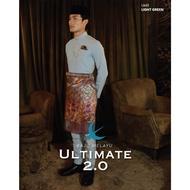 BAJU MELAYU LIGHT GREEN ULTIMATE 2.0 2024 C200 ELRAH EXCLUSIVE Slim Fit