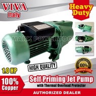 Viva Italy Copper Winding  Clean Water Pump 1.0 HP Jet 100 with Overload Protector Heavy Duty