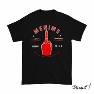 Eminem Detroit Finger Band T-Shirt | Eminem Music T-Shirt - Black