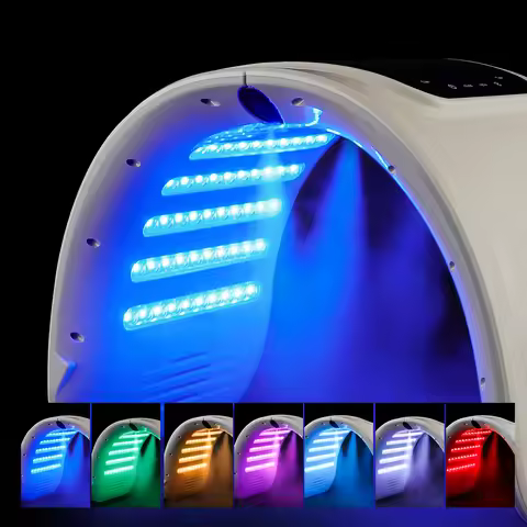 7 Colors LED Photon Machine With Nano Spray Skin Moisturizing Face&Body Mask Salon SPA Home Use Skin