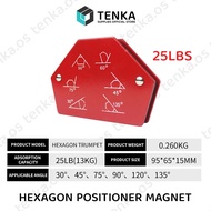 TENKA 25LBS Magnet Welding Holder Hexagon 25lbs 30 , 45 , 60 , 75 and 90