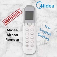Midea Aircon Remote Air-conditioner 美的空调 美的遥控