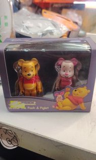 BE@RBRICK Winnie the Pooh & Piglet 100% Set