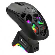 เมาส์บลูทูธไร้สาย H16, น้ำหนักเบา S205, 3 โหมด, เหมาะสำหรับการเล่นเกม, ชาร์จได้, ไฟ RGB, ใช้งานได้กั