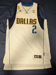 Adidas Dallas Mavericks Jason Kidd Jersey 白色主場冠軍紀念版球衣