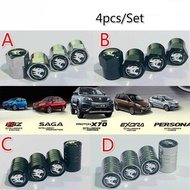 4pcs/Set  Proton Car Wheel Tire Tyre Valve Stem Air Caps Car Cover For X70 X50 SAGA Exora Iriz Perso