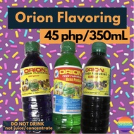 Orion Food Flavor Extract 350ML (Vanilla,Buko Pandan,Ube)