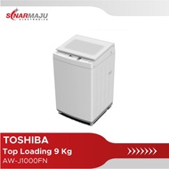 Mesin Cuci 1 Tabung Toshiba 9 Kg Top Loading AW-J1000FN AWJ1000FN