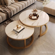 2024 Modern Household Small Coffee Table Coffee Table Simple New Style Small Apartment Table Slate R