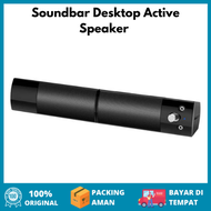 Soundbar Desktop Speaker HiFi Stereo Heavy Bass / Soundbar Speaker Home Tv Audio Theater Aktif Super Bass Portable Mini Kabel Usb Laptop Notebook Komputer Computer Gaming Mega Bass Portable / Spiker Stereo Full Range Rgb Non Bluetooth Salon Outdoor Murah