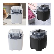 [lzdjlmy2ua] Electric Ice Cream Maker Freezer Bowl for Gelato, Frozen Yogurt, Sorbet Slush Machine S
