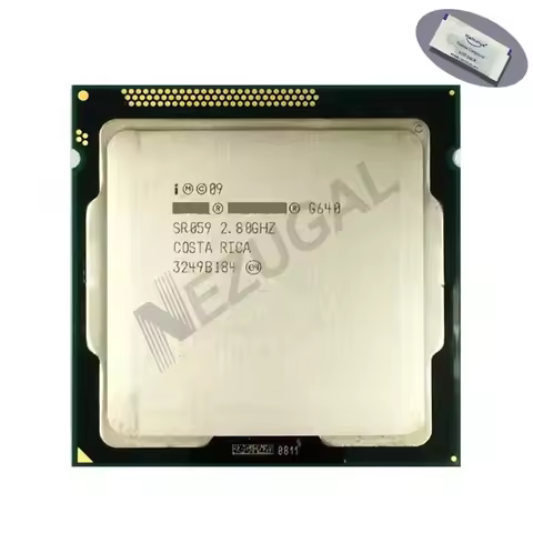 G640 SR059 2.8 Ghz Dual Core 3M 65W LGA1155 CPU processor
