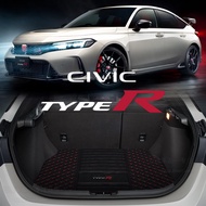 Honda Civic Type R Typer FL5 FD2 FK8 Tailgate Mat Custom Fit Original Style 3D Edged Comfort Car Sea