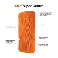 [German Louis] D3O Motorcycle Back Guard CE Certification Level 1 Heavy Shock-Resistant Clothing Bui