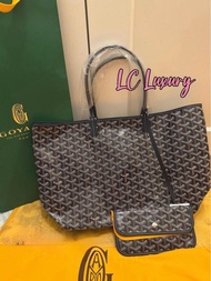 Goyard Navy Saint Louis PM Tote Bag st louis pm navy blue 深藍色