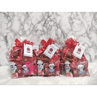 MERAH All red birthday snack package || Custom red birthday gift|| Mini birthday package
