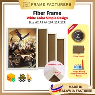 【Part 2】Photo Frame A3-12R Size Picture Frame Fiber Withe Color Frmae Hiasan Bingkai Gambar Dinding 