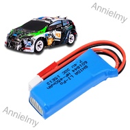 Annielmy 7.4V 450mAh 20C Lipo Battery 1 pcs 2S for WLtoys K969 K989 K999 P929 P939 RC Car