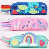 ⭐⭐Australian Pencil Case smiggle Elementary School Students Boys Girls Large-Capacity Zipper Portable T