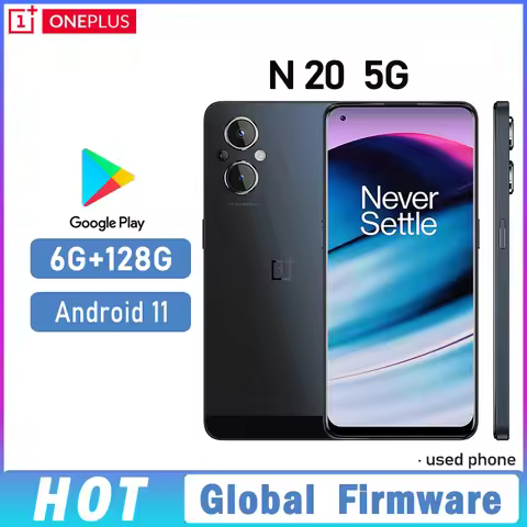 OPPO Oneplus Nord N20 5G 6G 128G SmartPhone CPU Qualcomm Snapdragon 695 Battery capacity 4500mAh 64M