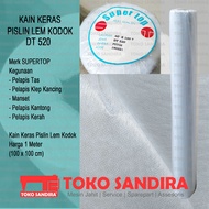 1 METER KAIN KERAS PISLIN LEM KODOK DT 520 MERK SUPERTOP/KAIN PISLIN KODOK/PISLIN MURAH/KAIN KODOK