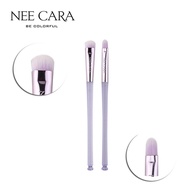 [Clearance] NEE CARA นีคาร่า แปรงแต่งหน้า N822  แปรงลงอายแชโดว์ แปรงทาลิป EYESHADOWN & LIP BRUS 2 PI