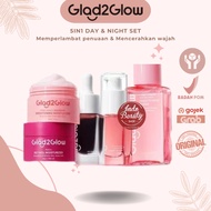 [NEW] Glad2Glow Day&Night 5in1 Renew Set -Brightening toner+Brightening Moisturizer+Cleanser+Brighte