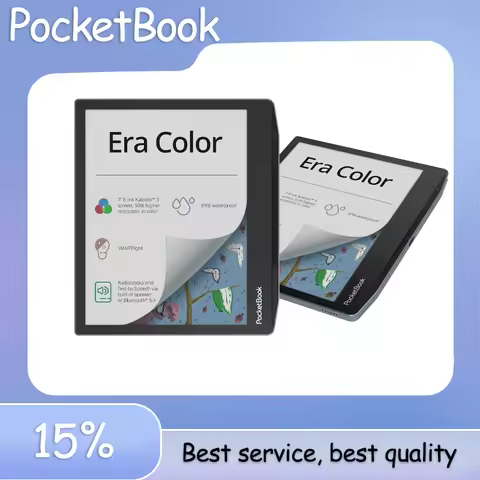 PocketBook Era Color eReader Eye-friendly 7in E-Ink touchscreen eBook reader Waterproof Bluetooth Wi