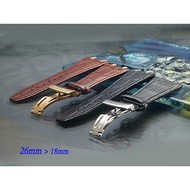 [Time Discovery] AP Royal Oak Substitute Folding Buckle Strap (26mm.28mm) With Steel Band Type Adapt