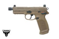 RST 紅星 - VFC CyberGun FNX-45 Tactical 瓦斯手槍 沙色 . 24TAH-FNX45T